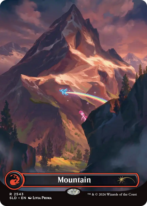 Mountain (Foil) (Secret Lair - My Little Pony: The Lands of Equestria)