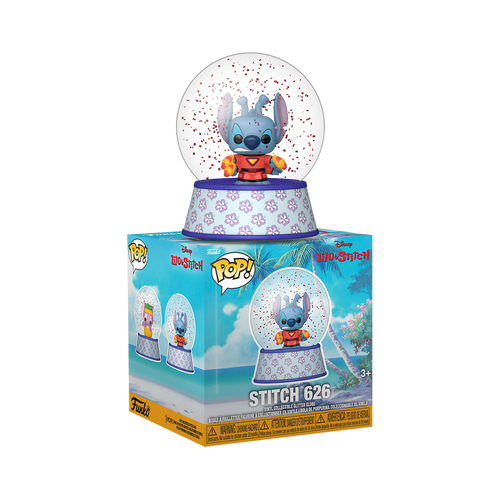 POP! Mini Globes: Lilo & Stitch - Stitch 626 Mini Glitter Globe