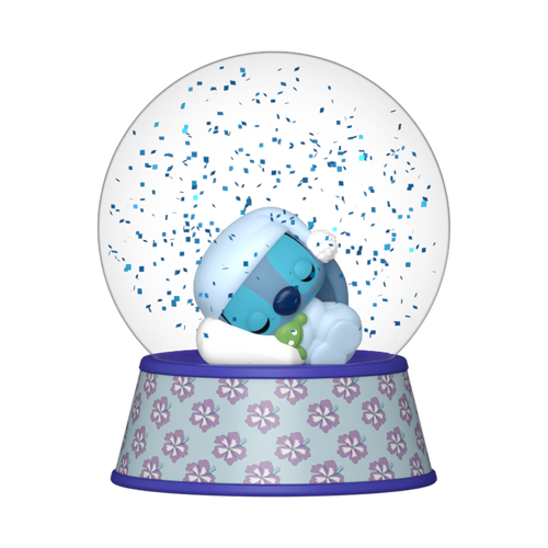 POP! Mini Globes: Lilo & Stitch - Sleeping Stitch Mini Glitter Globe