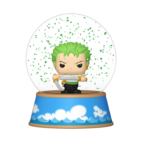 POP! Mini Globes: One Piece - Roronoa Zoro Mini Glitter Globe