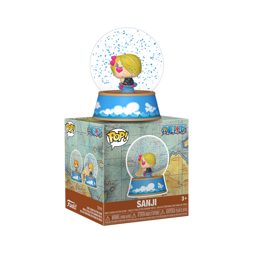 POP! Mini Globes: One Piece - Sanji Mini Glitter Globe