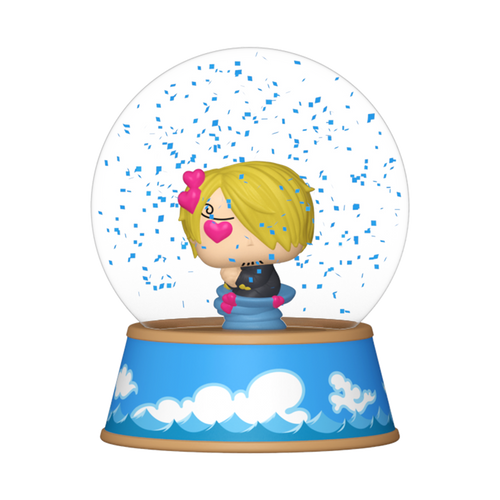 POP! Mini Globes: One Piece - Sanji Mini Glitter Globe