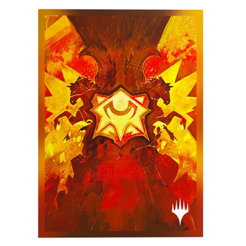 MTG Secrets of Strixhaven Premium Art Sleeves - Lorehold