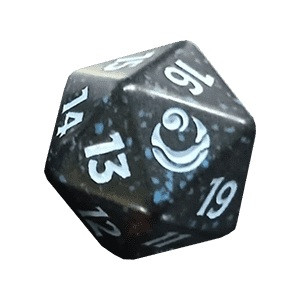 Magic Lorwyn Eclipsed Spindown Dice - Blue