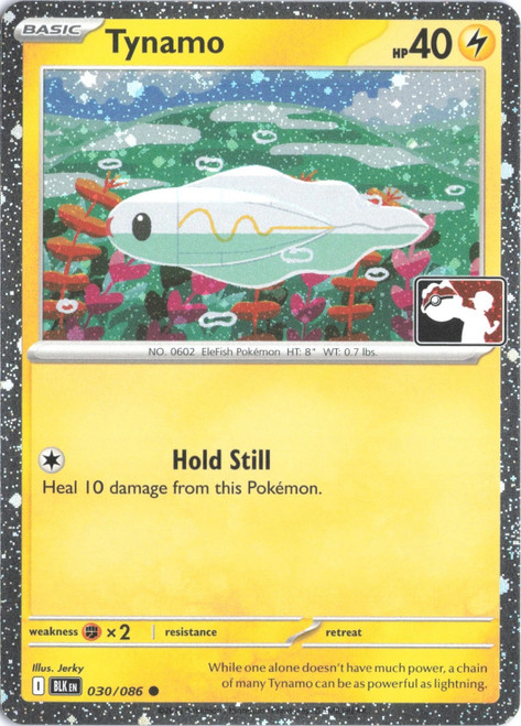 SV Black Bolt 030/086 Tynamo (Prize Pack League Promo Cosmo Holo)