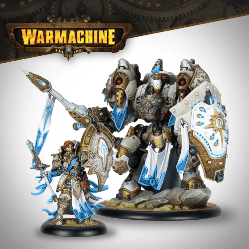 Warmachine: Constance Blaize and Gallant (HIPS)