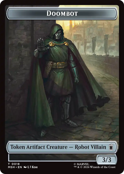 Marvel Super Heroes - Doombot Token (Foil)