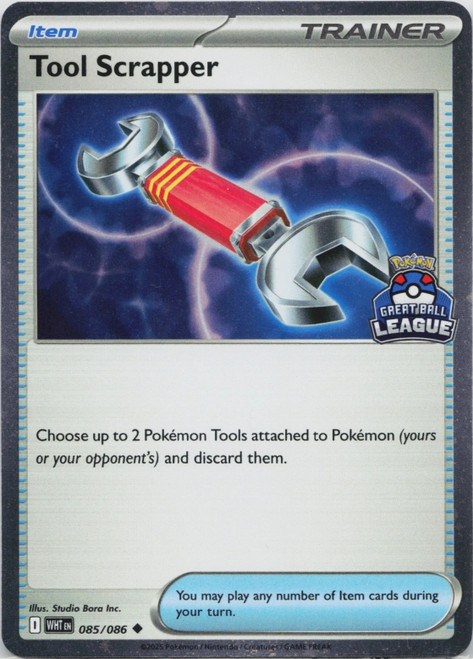 SV White Flare 085/086 Tool Scrapper (Great Ball League Promo)