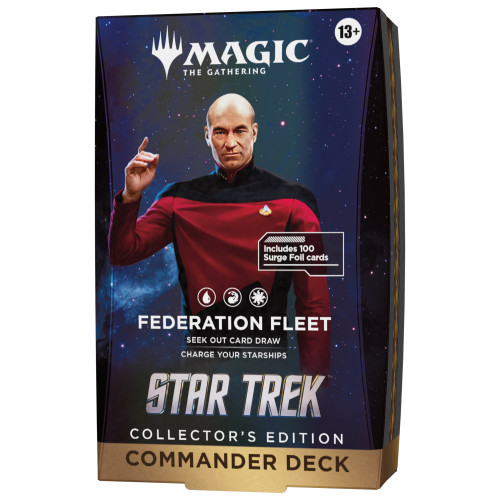 Star Trek Collector's Commander Deck - Federation Fleet