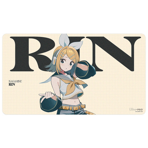 Hatsune Miku  Retro Soundscapes Rin Playmat