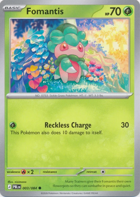 ME Pitch Black 003/084 Fomantis