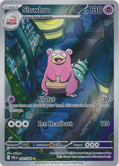 ME Pitch Black 090/084 Slowbro (Illustration Rare)