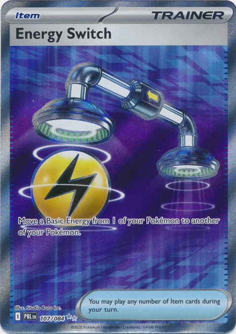 ME Pitch Black 107/084 Energy Switch (Full Art)