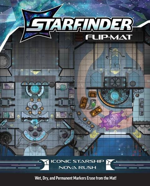 Starfinder Flip-Mat: Iconic Starship Nova Rush