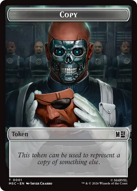 Marvel Super Heroes Commander - Copy (#1) Token