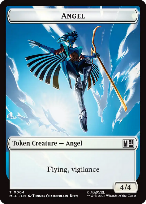 Marvel Super Heroes Commander - Angel (#4) Token