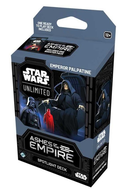 Star Wars: Unlimited - Ashes of the Empire Spotlight Deck - Emperor Palpatine