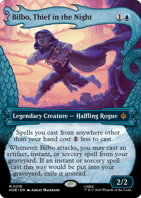 Bilbo, Thief in the Night (Dragon Hoard Frame)