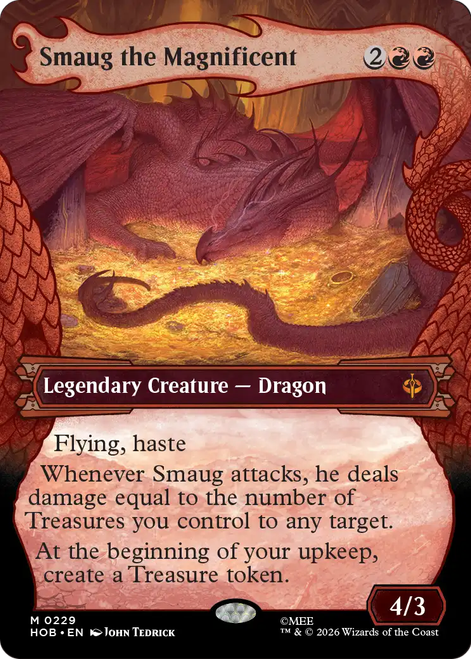 Smaug the Magnificent (Dragon Hoard Frame)