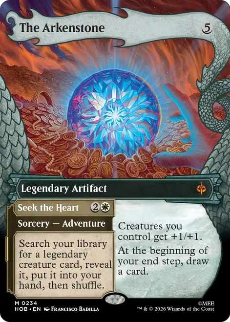 The Arkenstone // Seek the Heart (Dragon Hoard Frame)