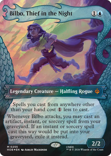 Bilbo, Thief in the Night (Dragon Hoard Frame Surge Foil)