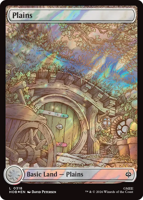 Plains (Full Art Surge Foil) (#318)