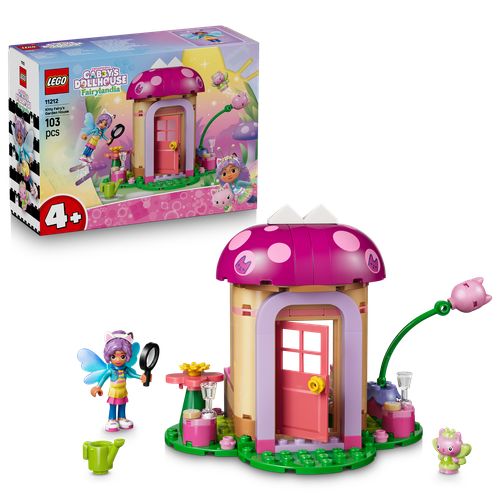 Gabby's Dollhouse Kitty Fairy's Garden House Toy 11212