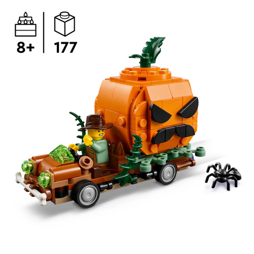 Jack-O'-Lantern Pickup Truck Halloween Set 40822