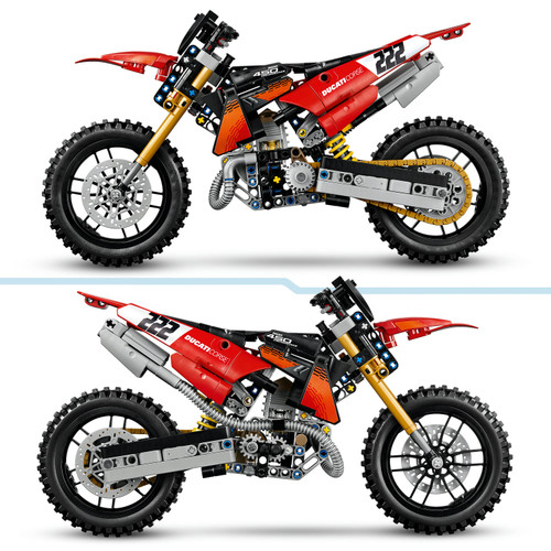 Technic Ducati Desmo450 MX Factory Motorcycle 42238