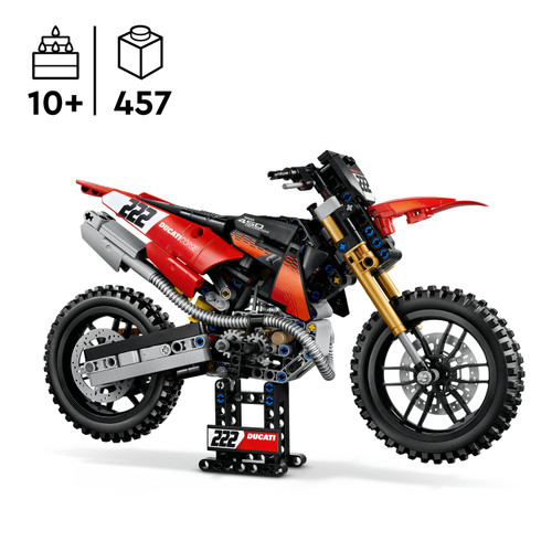 Technic Ducati Desmo450 MX Factory Motorcycle 42238