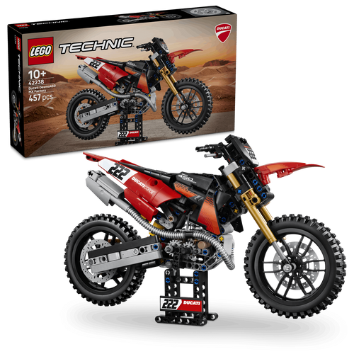 Technic Ducati Desmo450 MX Factory Motorcycle 42238