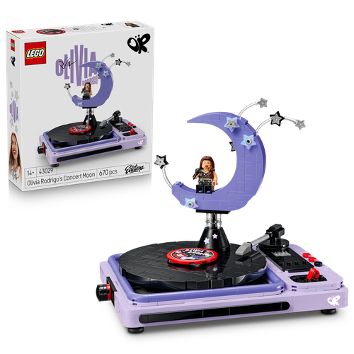 Editions Olivia Rodrigo's Concert Moon Building Set 43029