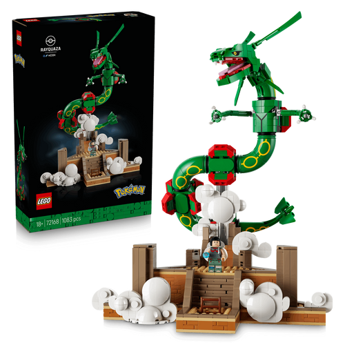 Pokemon Rayquaza Decor Figure Building Set 72168