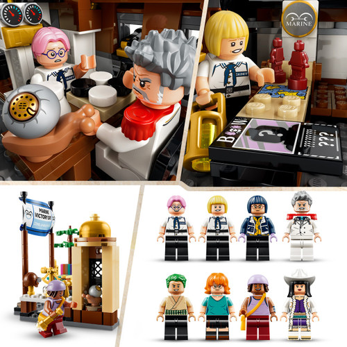 One Piece Garp's Marine Battleship Set 75646