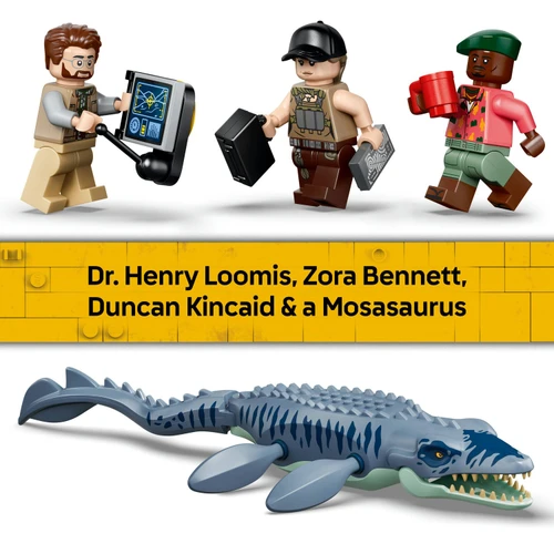 Jurassic World Mosasaurus Dinosaur Boat Attack Toy 77983