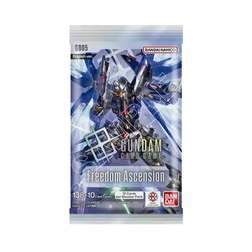 Gundam Card Game: Freedom Ascension (GD05) Booster Pack