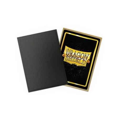 Dragon Shield Dual Matte Sleeves - Black & Gold (100)