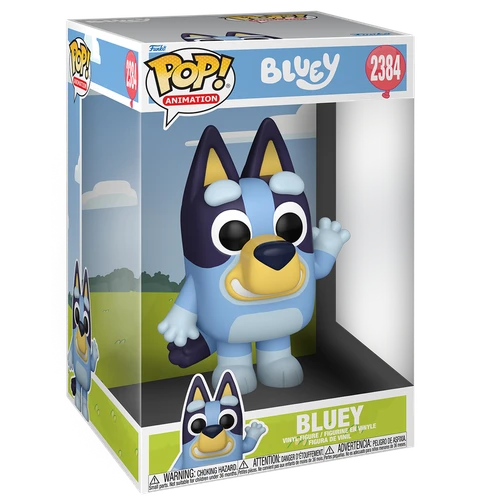 POP! Animation - Bluey #2384 Bluey 10-Inch Jumbo Sized