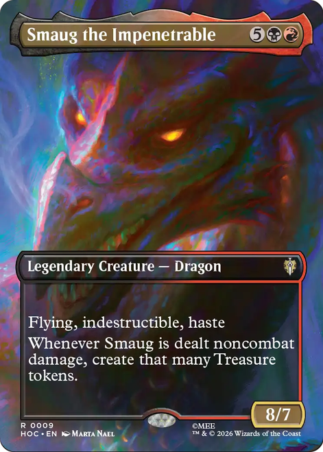 Smaug the Impenetrable (Borderless Scene)