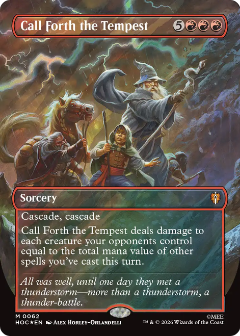 Call Forth the Tempest (Borderless Art Surge Foil)