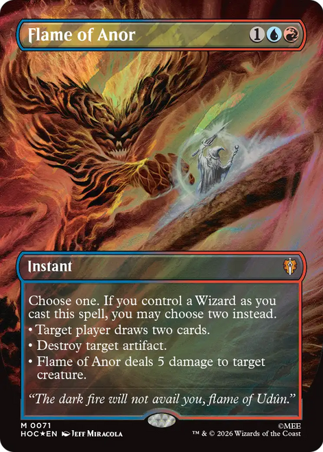Flame of Anor (Borderless Art Surge Foil)