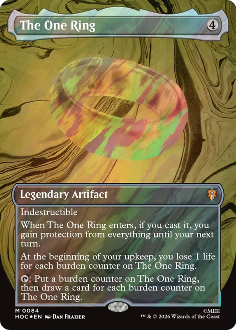 The One Ring (Borderless Art Surge Foil)
