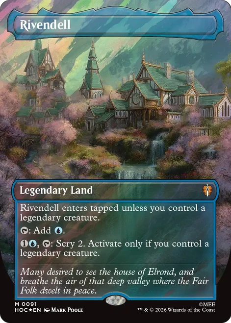 Rivendell (Borderless Art Surge Foil)