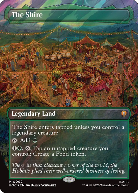The Shire (Borderless Art Surge Foil)