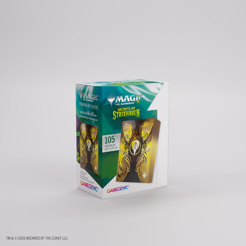 MTG Secrets of Strixhaven Premium Art Sleeves -Silverquil
