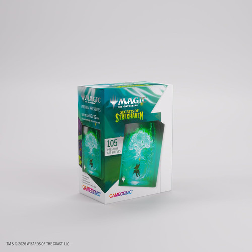 MTG Secrets of Strixhaven Premium Art Sleeves -Forest