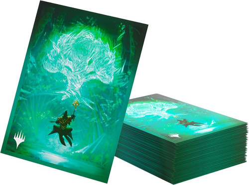 MTG Secrets of Strixhaven Premium Art Sleeves -Forest