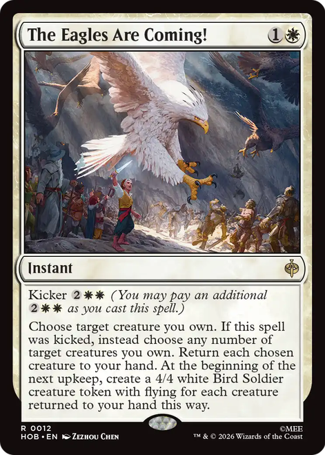 The Eagles Are Coming!