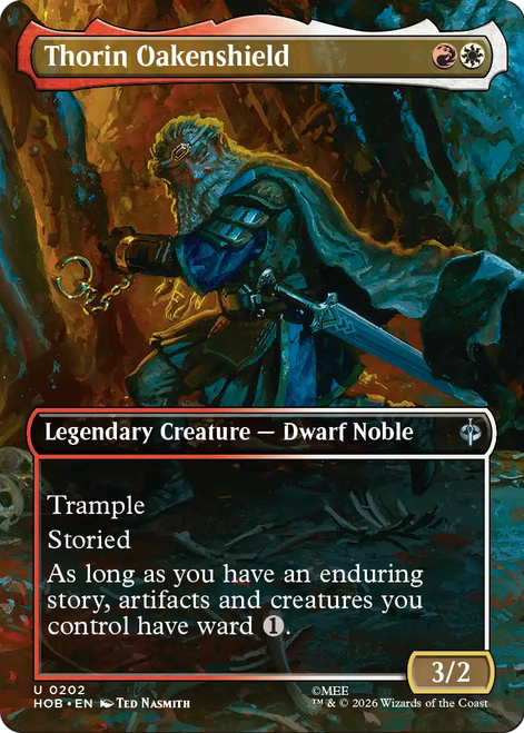 Thorin Oakenshield (Borderless Art)