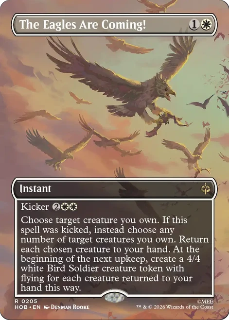 The Eagles Are Coming! (Borderless Scene)